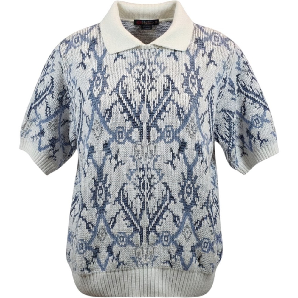 Vintage Alfred Dunner Preppy Polo Sweater